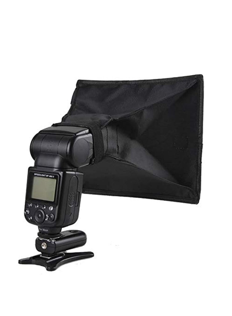 20cm x 30cm Foldable Diffuser Softbox for Flash speedlite  - Image 1