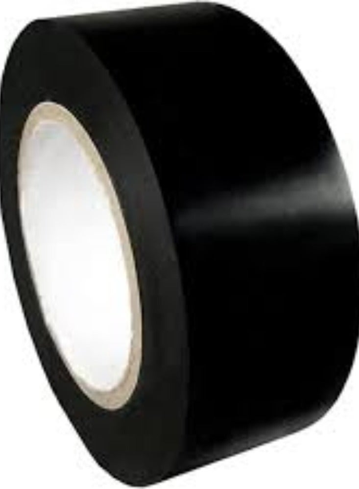 KNP KNP 2 Inch Electrical Pvc Pipe Wrapping Tape Black tape is essential for maintaining and protecting electrical systems from environmental factors, ensuring reliable performance over time. - Image 2