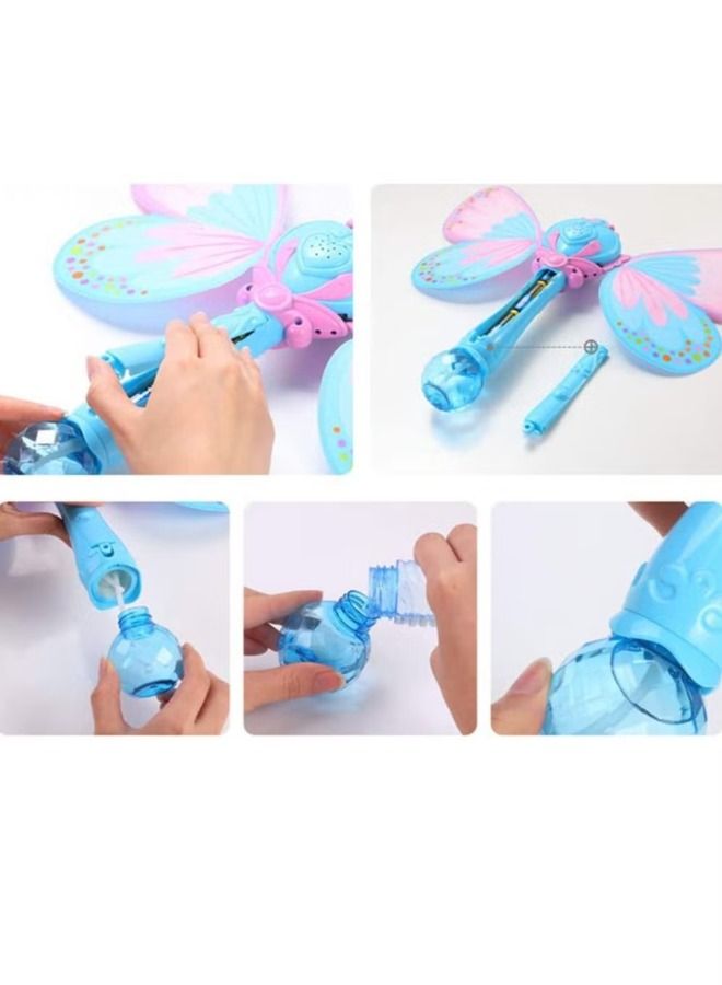 Prime Magic Automatic Butterfly Musical LED Light Up Bubble Wand for Kids - Image 4