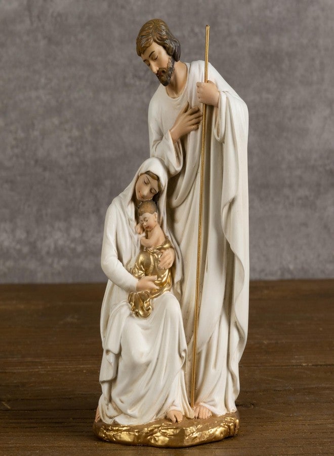 BC BUILDCLASSIC BC Catholic Holy Family Statue, 6" H Nativity Scene Indoor, Religious Gift, Christmas Home Decor, Collectable Figurine, Handpainted Renaissance Sculpture Purity & Grace Collection from Buildclassic - Image 2