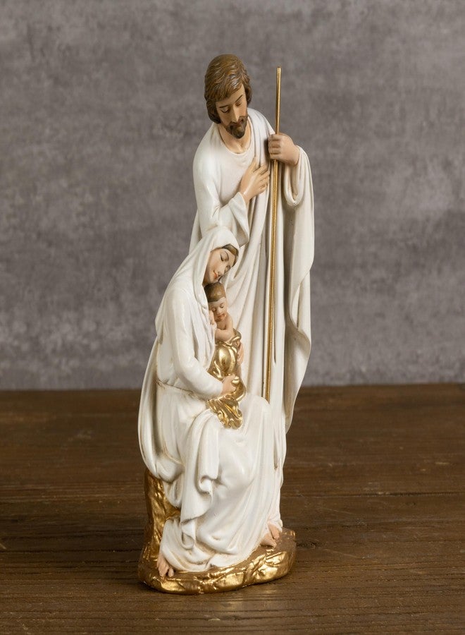 BC BUILDCLASSIC BC Catholic Holy Family Statue, 6" H Nativity Scene Indoor, Religious Gift, Christmas Home Decor, Collectable Figurine, Handpainted Renaissance Sculpture Purity & Grace Collection from Buildclassic - Image 3