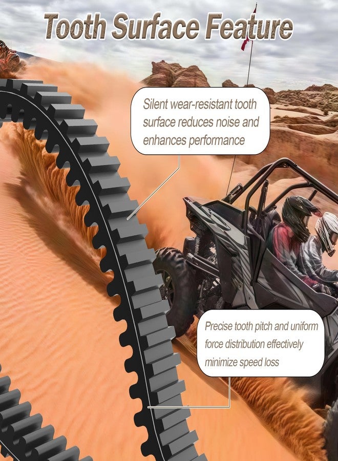 CZTHQP 3211202 Drive Belt Compatible with Polaris RZR Pro Xp 4 2020-2025 Accessories, 3211227 Heavy Duty CVT Belt for RZR Turbo 2022-2024,XP Turbo 2018-2020 - Image 5