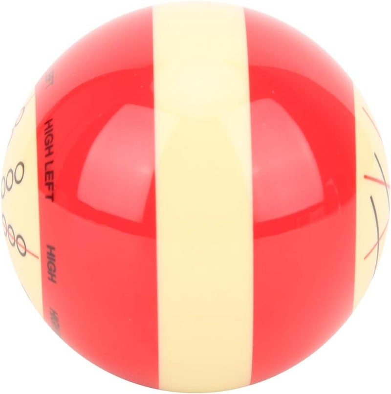 klarako Pool Cue Ball, Billiard Cue Ball Practice Training Assist Accessory for America Pool Eight Ball, Diameter 2.3in - Image 2