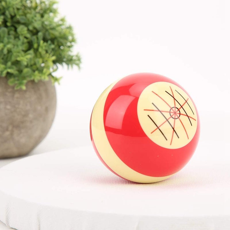 klarako Pool Cue Ball, Billiard Cue Ball Practice Training Assist Accessory for America Pool Eight Ball, Diameter 2.3in - Image 3