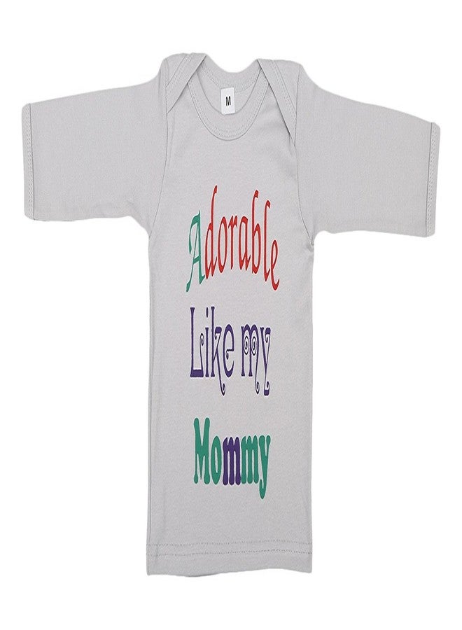 First Kids Step Baby's Combo of 6 Track Pants with Rib and 5 Mom and Dad Quotes Printed Tees (Multicolor, 9-12 Months) - Image 4