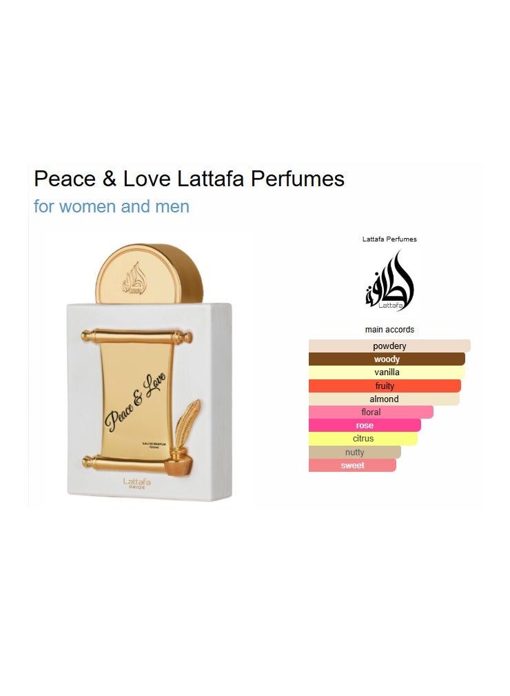 لطافة عطر بيس آند لوف للجنسين 100 مل - Image 2