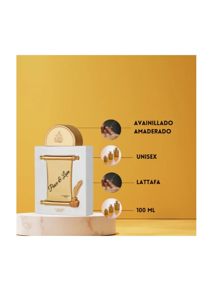 لطافة عطر بيس آند لوف للجنسين 100 مل - Image 3