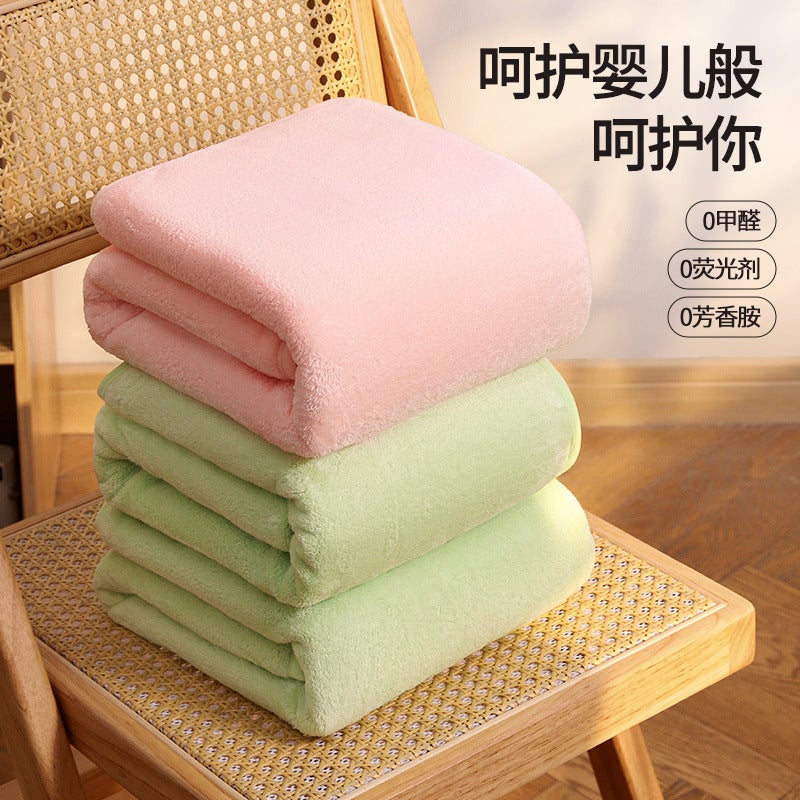 New Style Thickened Bath Towel Girls Can Wear Wrap Cotton Absorbent Quick-Drying Household Nightgown Bathing Bathrobe Bath Skirt - Image 5