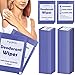 Dyrfolm 200 Pcs Underarm Deodorant WipesTravel Deodorant WipesIndividually Wrapped Antiperspirant WipeSweat Body Wipe for Women Men Adults Sports Travel Essentials Purple - Image 1