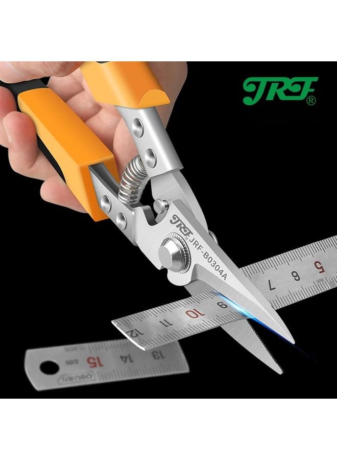 Industrial Shears Stainless Steel Scissors Tin Snips For Metal PVC Pipe Cutting Size B0305A - Image 2