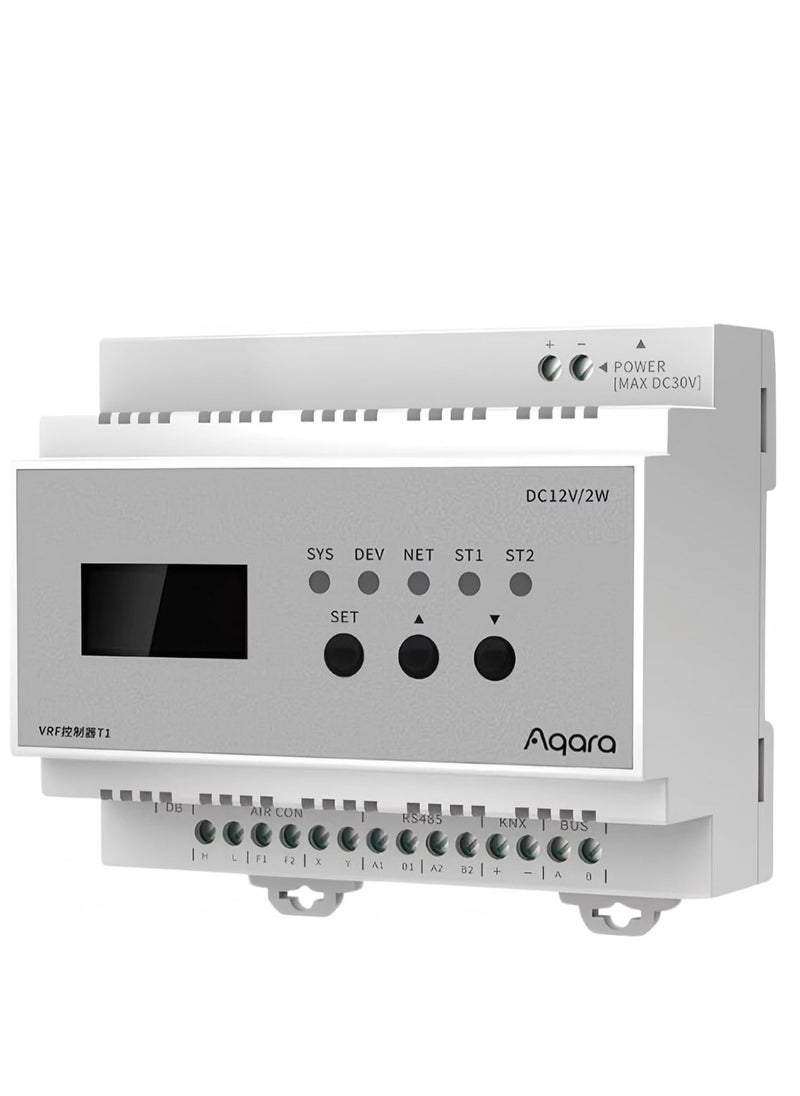 Aqara - Aqara VRF Controller T1 Global version-Smart Zigbee HVAC Controll Device,Compatible with Daikin, Mitsubishi, LG Panasonic and More - Image 1