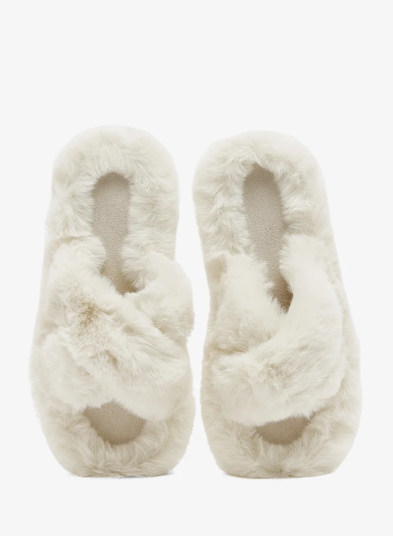 Ginger Fur Bedroom Slippers
