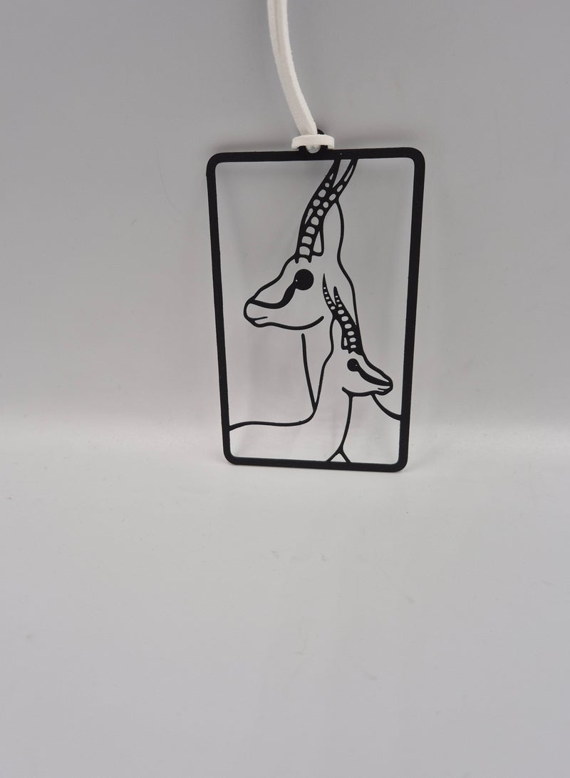 Passion District Car hanging decoration accessories made of steel with deer animal design - Image 2