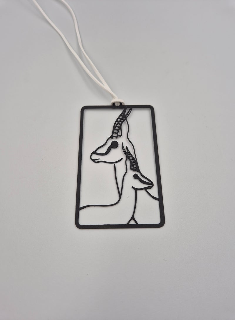 Passion District Car hanging decoration accessories made of steel with deer animal design - Image 3
