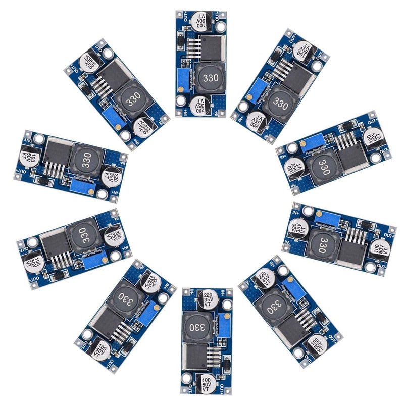 Valefod XL6009 DC to DC Boost Converter 3030V to 535V Stepup Transformer Power Module Pack of 10
