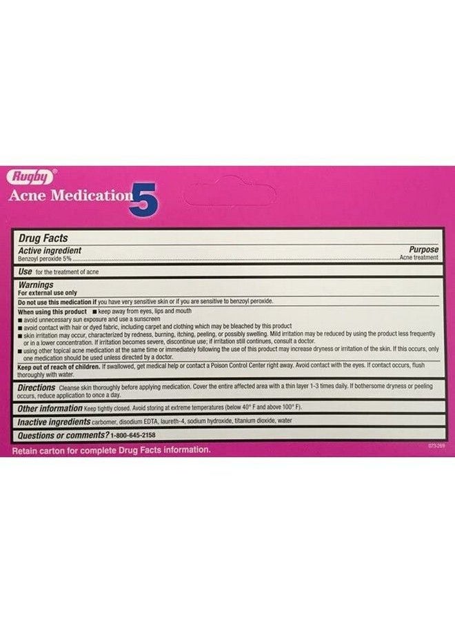 Rugby Benzoyl Perox Gel/Acne Med 5% Benzoyl Peroxide5% White 425Gm Upc 305361055561 - pzsku/Z82576F3CC8D99718BF52Z/45/_/1678707970/ca2da025-4ae7-45ce-a9eb-d990655e9246