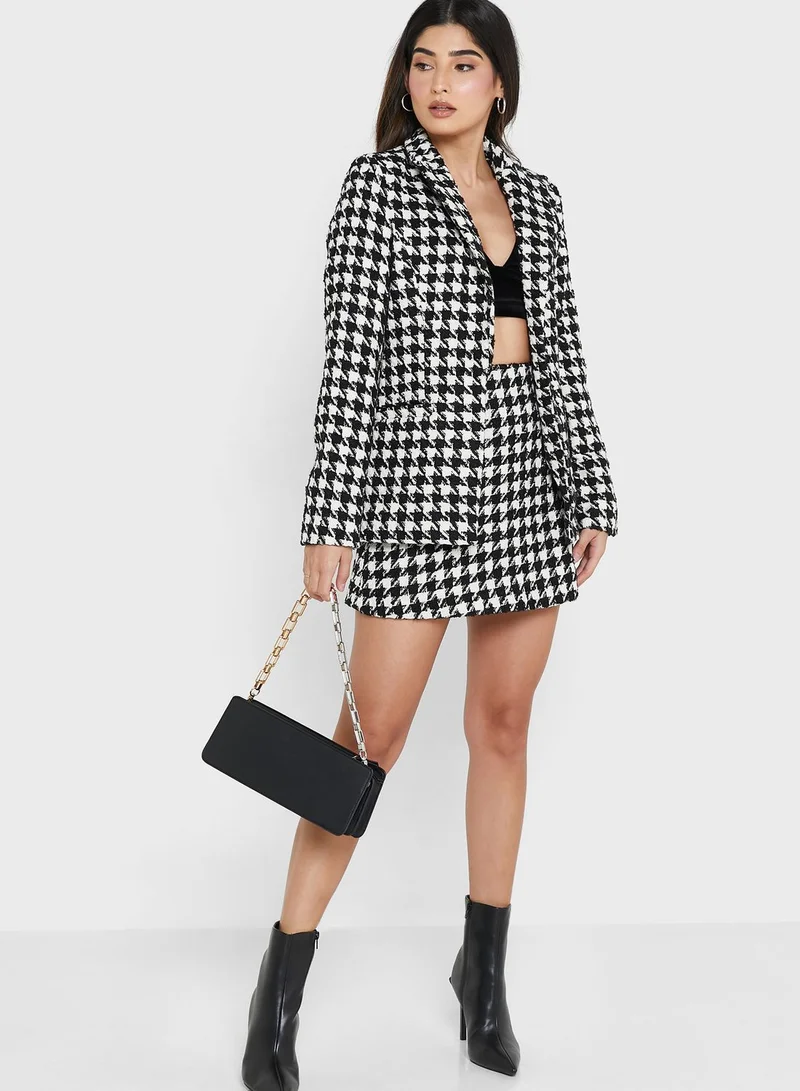 Miss Selfridge High Waist Printed Skirt