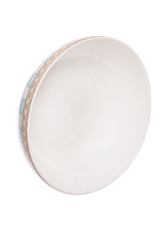 Royal Porcelain Royal Porcelain | Round Soup Plate | Fleur De Green | 24.5 CM  - Image 3