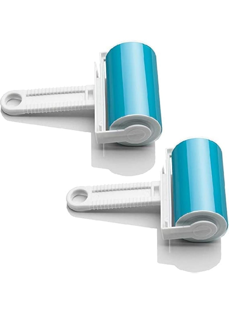 Sticky roller sucking dust hair, clothes, wool dust, fluff & pet hair remover,washable reusable lint roller - Image 1