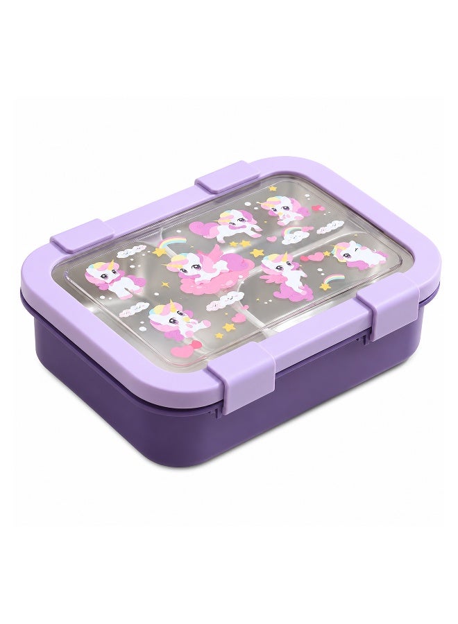 Toshionics 750ml Stainless Steel Lunch Box for Adults, Students & Office Use – 304 Leakproof Food Container - Image 1