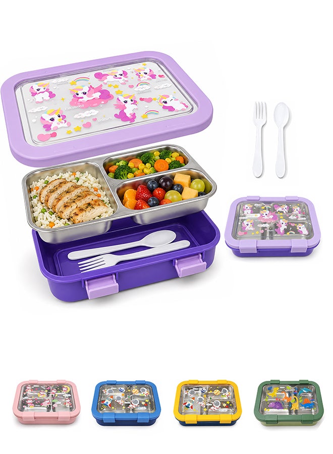 Toshionics 750ml Stainless Steel Lunch Box for Adults, Students & Office Use – 304 Leakproof Food Container - Image 1
