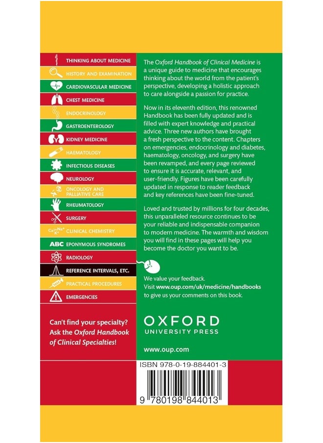 Oxford Handbook of Clinical Medicine 11th Edition  - Image 1