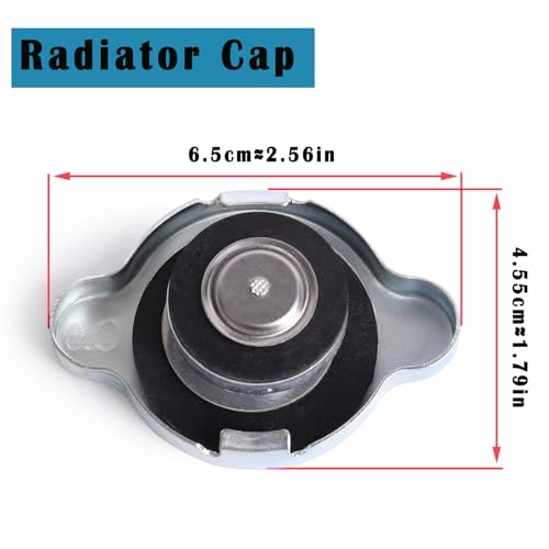 ZIMGLOBAL Radiator Cap Compatible with Mitsubishi Honda Toyota Mazda Nissan Opel Hyundai Suzuki Kia Daihatsu etc Models 16401-63010 16401-71010 16401-73010 1306J1 16401-87710 16401-15210 - Image 3