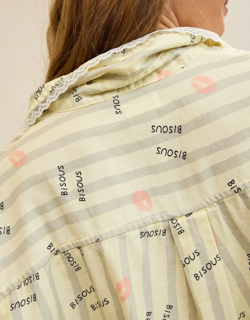 Aerie  Aerie Flannel Pajama Shirt for Women | Best Price UAE