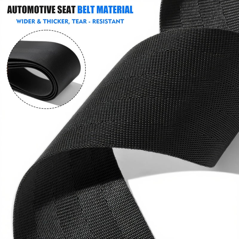 Wiratca 2 Pack Luggage Straps for Suitcases, Luggage Straps to Connect Two Suitcases, Adjustable T-Type and Normal Suitcase Straps for Connect 3 Luggage Together (Black) - Image 3