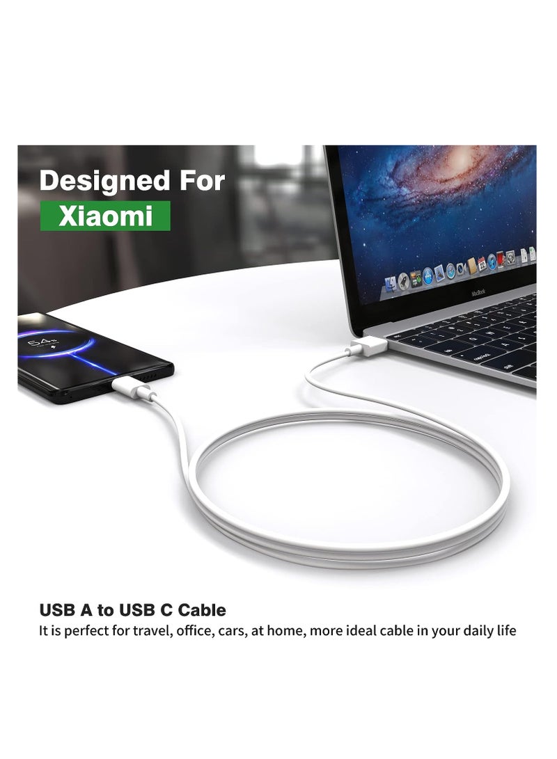 2Packs USB C Charger Cable 1M for Xiaomi 14T Pro, Fast Charger Cable 120W 3A, 67W Turbo Charging Cable Type C Cable for Redmi Note 14 13 12 Pro 11 10 Pro POCO X6 X6 Pro M6 Xiaomi 14 15 13 Pro 13 12T - Image 5