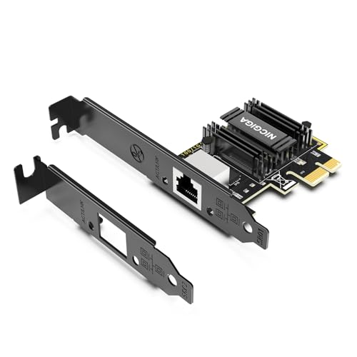 NICGIGA 5Gb BaseT Network Card Realtek RTL8126 Controller NICGIGA 5G PCIe Ethernet Adapter Support WOL 5Gbe RJ45 Port NIC Card Windows1011Windows ServerLinux - Image 1