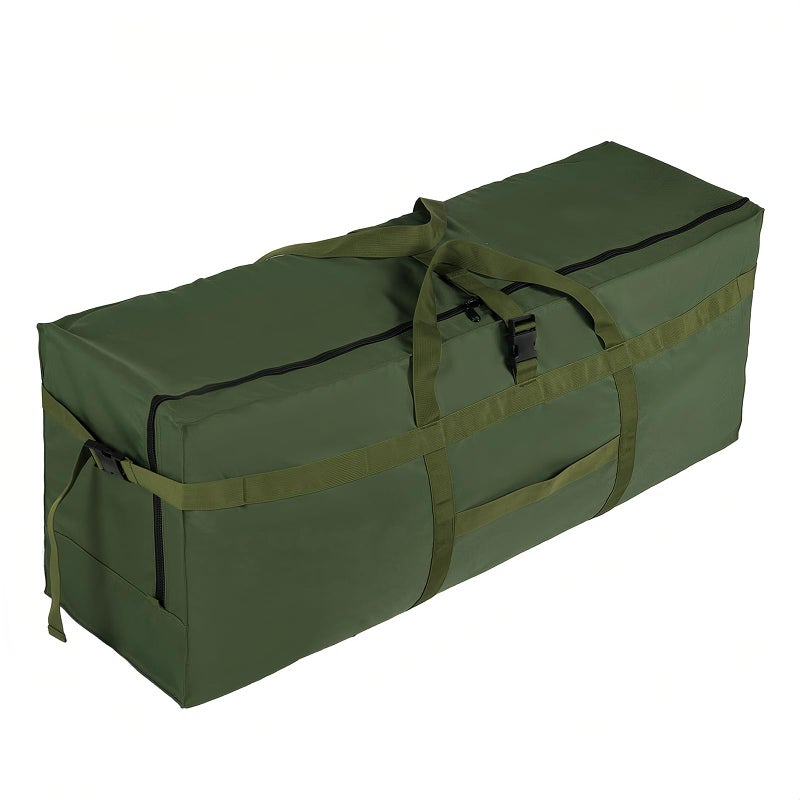 Arxus Large Duffel Bag, Waterproof Carry on Weekend Overnight Storage Bag over Luggage for Airline, Travel, Camping, Moving, 180L-Dark Green, Extra Large Travel Duffle Bag - Image 1
