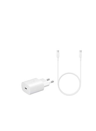 Samsung Travel Adapter 25W Super Fast Charging USB Type-C to Type-C Cable Black - pzsku/Z8257FA338B65259BEDE2Z/45/_/1700749138/a59a8c71-a5e9-4eab-ac04-ae5fe7bbc9f6