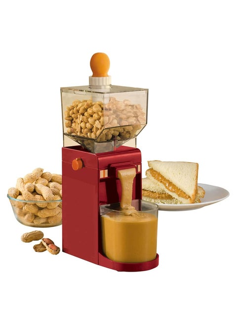 Household Peanut Grinder, Mini Peanut Butter Machine Electric Grain Grinder with Non-Slip Base for Almonds Coffee Bean Grinder