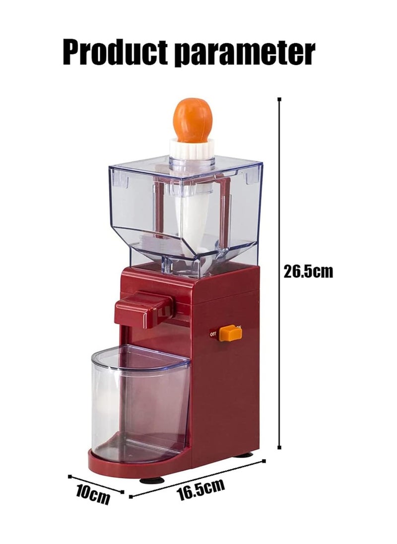 Household Peanut Grinder, Mini Peanut Butter Machine Electric Grain Grinder with Non-Slip Base for Almonds Coffee Bean Grinder