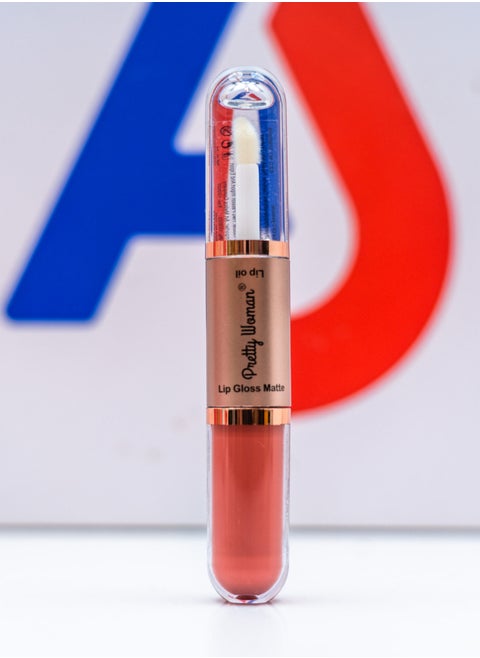 New Double Touch Lip gloss Matte & Lip Oil - 6ml - #34