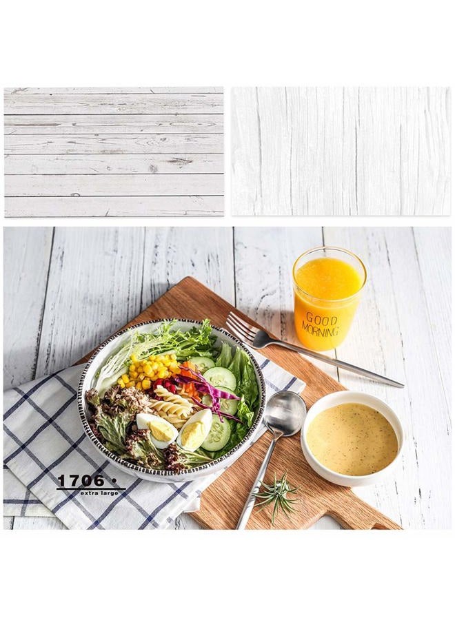 RENIAN Food Photography Background Set 3pcs 34x21inches/54x84cm Flat Lay Photoshoot Backdrop Double Sided for Photo Studio Product Jewelry Tabletop Blogger Pictures Props, 6 Patterns - Image 3