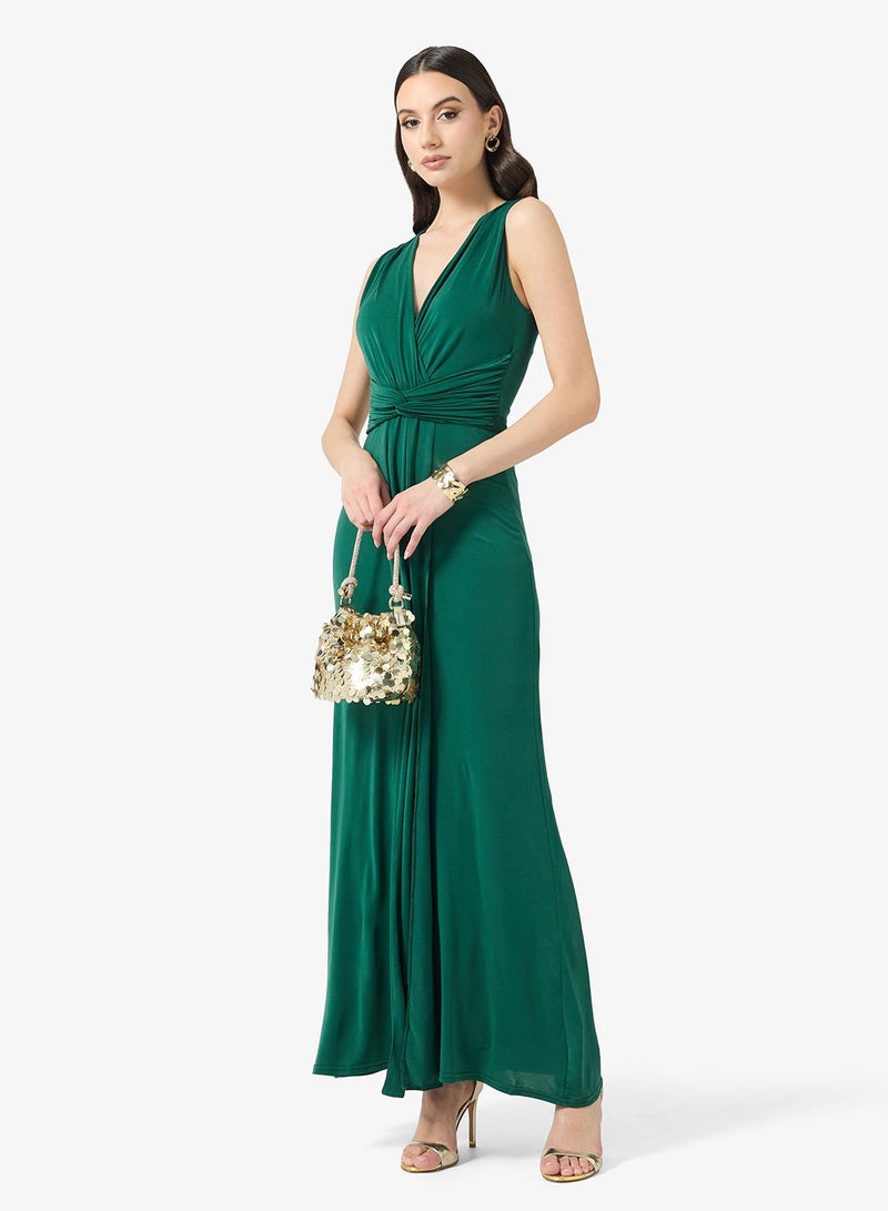TFNC Mulberry Pink Convertible Maxi Dress - Image 5