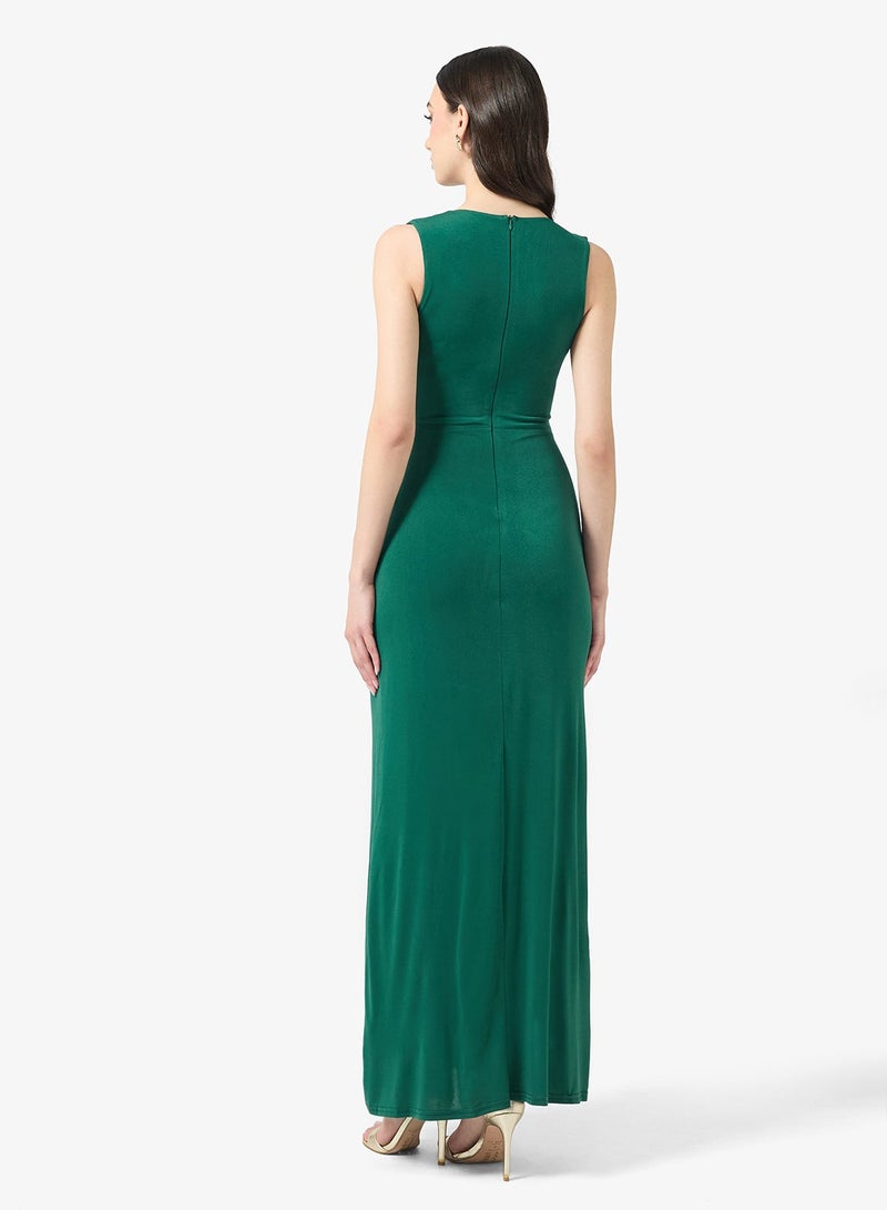 TFNC Mulberry Pink Convertible Maxi Dress - Image 3