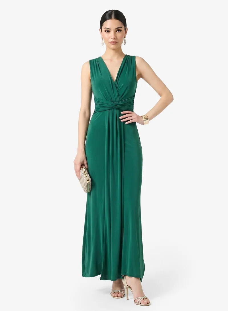 Tfnc  Mulberry Pink Convertible Maxi Dress for Women | Best Price UAE