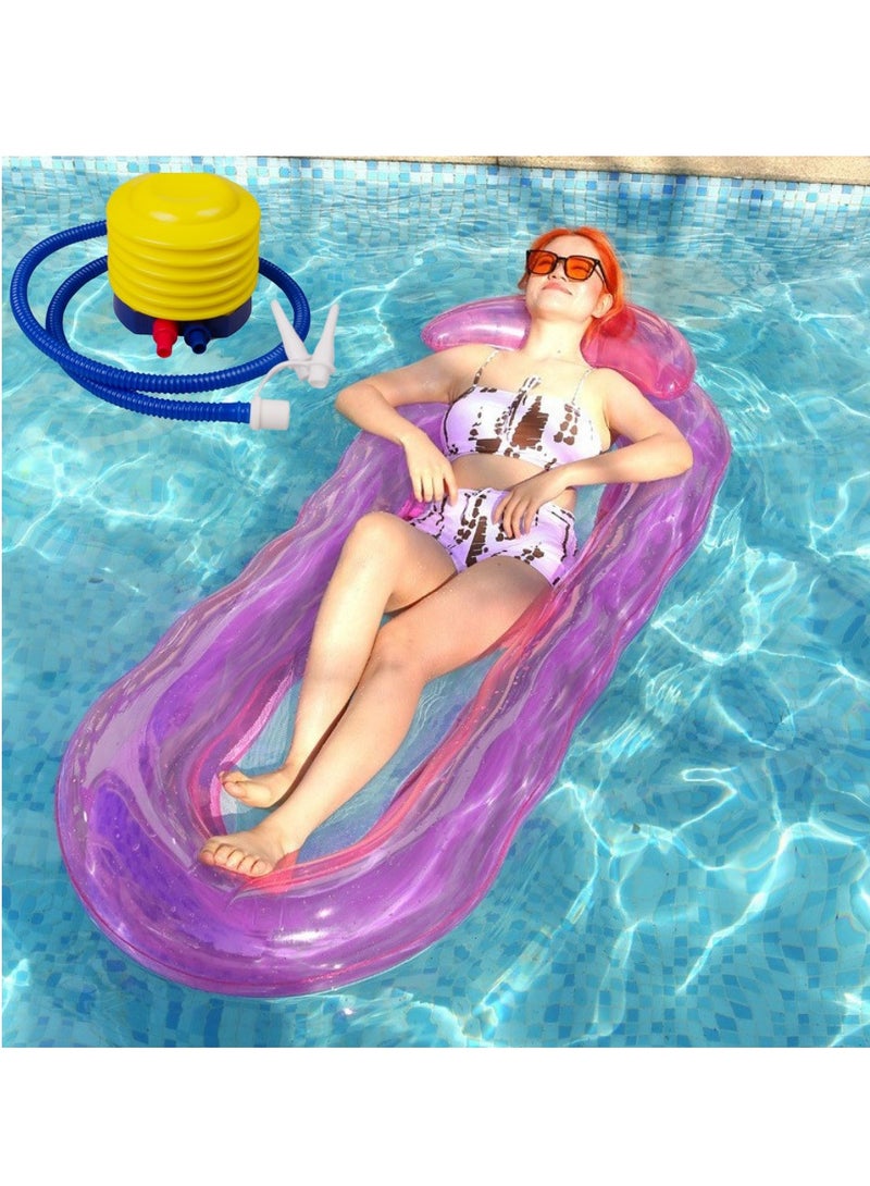 Inflatable Sunbath Water Floating Mattress