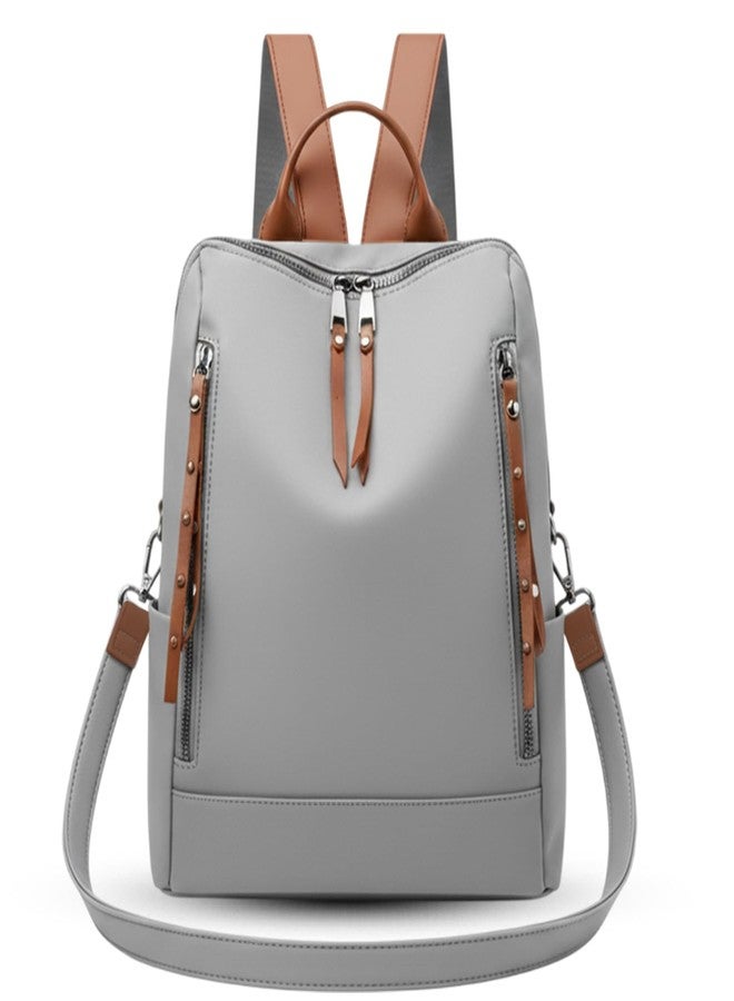CLASSIC SMUGGLER Backpack Bags for Women/Girls Stylish Shoulder Sling Handbag Purse Office Travel College Daily-Use Convertible 13 Inch Laptop Backpacks Corporate (Grey-Classic) - Image 1