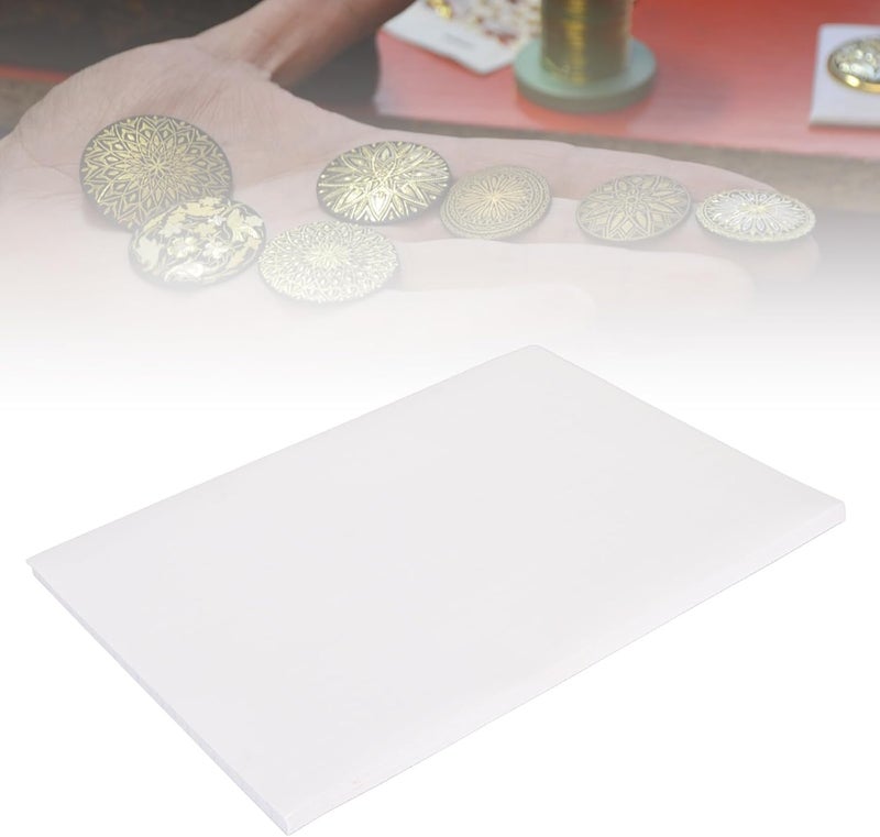 RiToEasysports Holographic Self Adhesive Cold Laminating Film for Badge Making - 50 Cuttable A4 Sheets (Bright Film) - Image 5