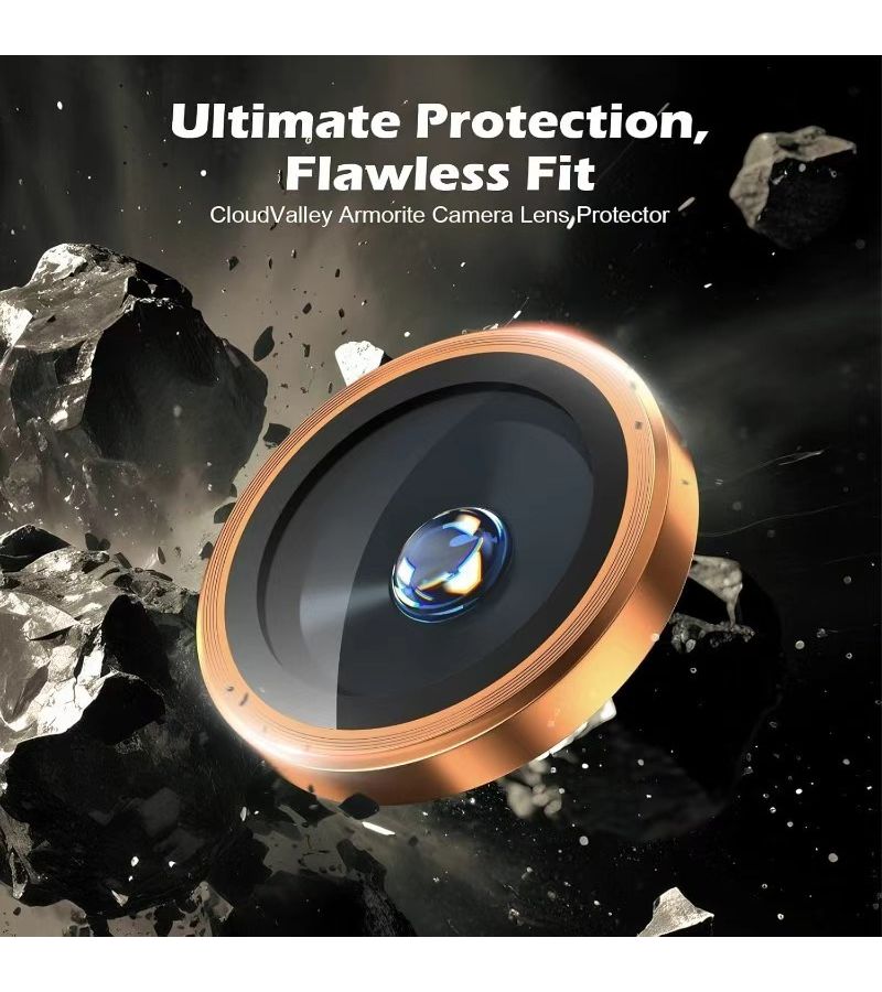 Purple Metal Ring Lens Protector Suitable for Xiaomi Poco F7 Aluminum Alloy - Image 3