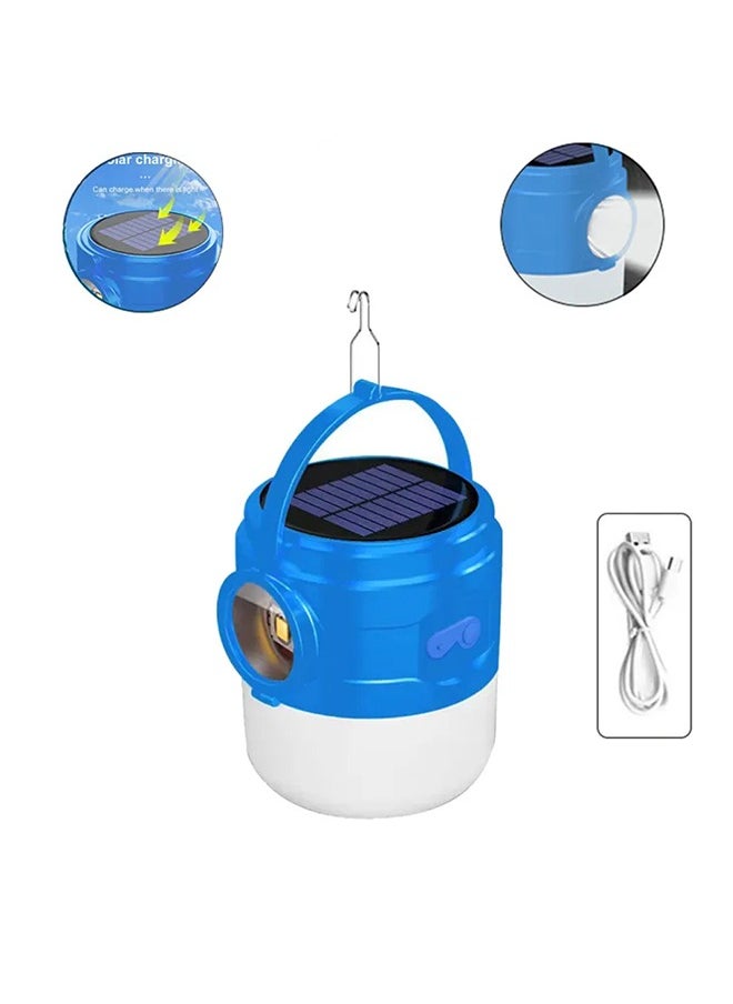 Generic - Rechargeable Emergency Flashlight Charged Via USB 50 Watts With Solar cell - Image 1