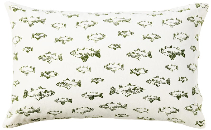 Eddie Bauer - Flannel Sheets Queen Size, Anti-Pilling & Wrinkle Resistant Cotton, Touchably Soft for All-Season Comfort - Bed Sheets with Matching Pillowcases & Fitted Sheet (School of Fish Green) - Image 2