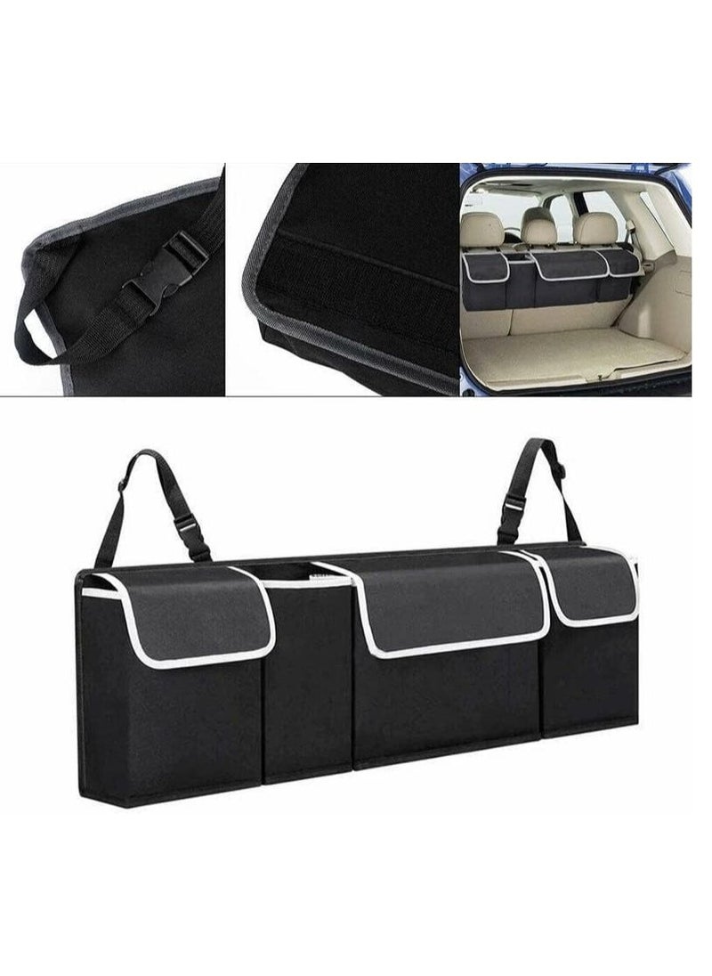BLOOMING TIME - Car Boot Organizer Waterproof, Multi-Compartment Storage Bags for SUVs and Hatchbacks - Image 1