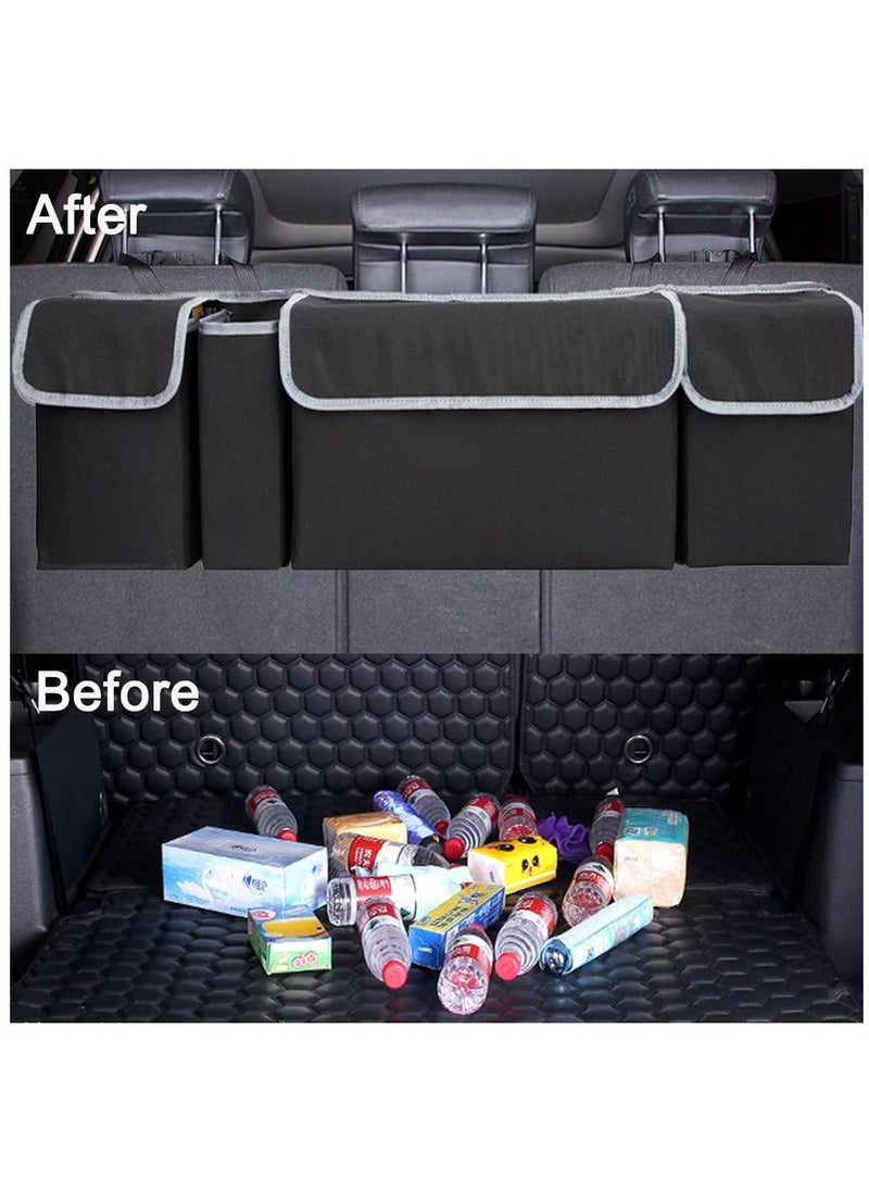 BLOOMING TIME - Car Boot Organizer Waterproof, Multi-Compartment Storage Bags for SUVs and Hatchbacks - Image 1