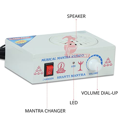 Tool Point 35 in 1 ABS Plastic Gayatri Mantra Machine Prayer Kit (Large) - Image 2