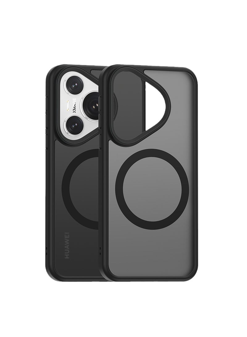 عام HUAWEI Pura70/70pro/Pro+ حافظة الهاتف المضادة للانزلاق مع شحن لاسلكي وحافظة للكاميرا وحافظة مغناطيسية. - Image 1